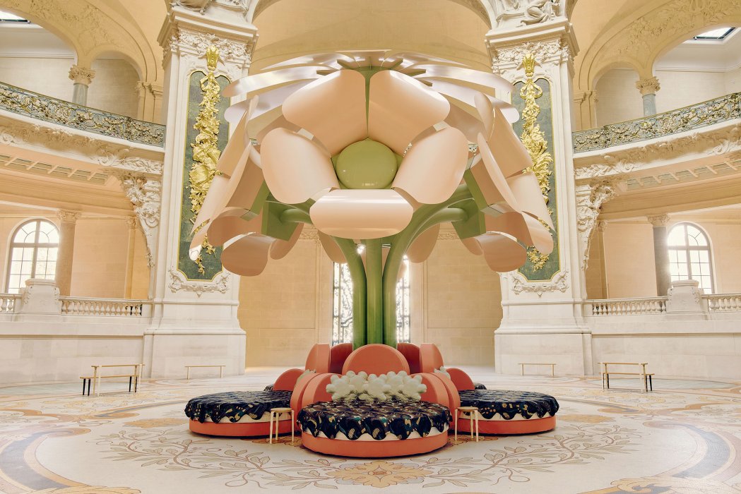 Le Grand Bouquet installation detail